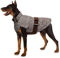 Buddypuppy Hundemantel Winter,Warm Hundejacke Winter für mittlere und große Hunde,Winddicht Hunde Winterjacke mit Verstellbarem Rückengurt & Gurtloch,3XL