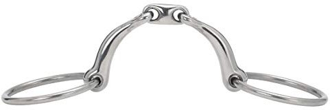 Amesbichler Reitsport Wassertrense Anatomic anatomisch geformt doppelt gebrochen Edelstahl HorseGuard