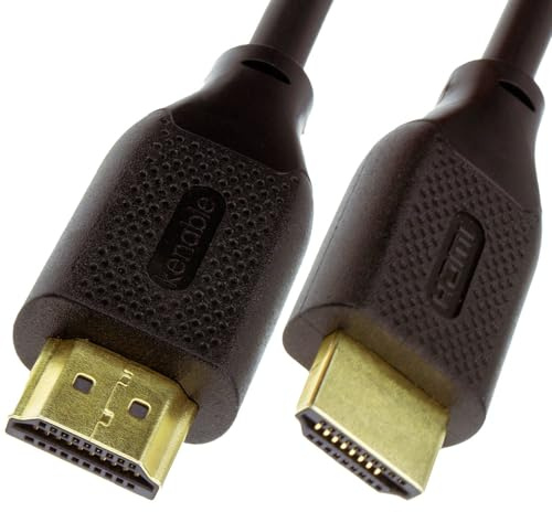 kenable Câble HDMI 2.0 haut débit pour TV LED/OLED/QLED 4K HDR Ethernet Doré 1,5 m [1,5 mètres]