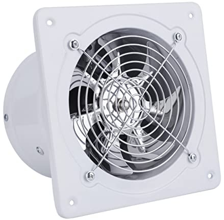 HOMSFOU Extractor De Aire De Ventilador De Pared Para Cocina y Baño Ventilador De Ventilación