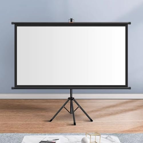 Stativ För Projektor, Projektionsduk För Inomhusbruk Och Utomhusbruk, 4:3, 16:9 Hd Premium Skrynkelfri Justerbar Stativduk För Projektor, För Hemmaskola, Bio, Utomhus Och Inomhusbr-4:03-72