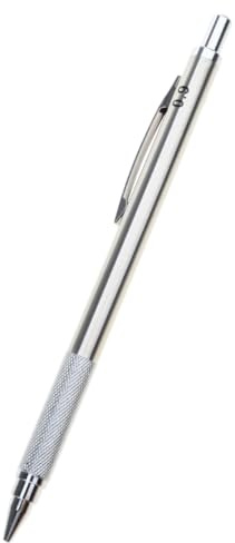 Pocoiau Portaminas para pintura de metal, lápiz automático con minas para escribir y dibujar