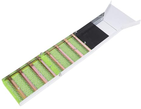 Mumusuki Kit de Panorámica de Caja de Esclusa de Oro, Aleación de Aluminio, Diseño Plegable Portátil, Colección de Oro Eficiente, Ideal para Prospección de Ríos y Arroyos