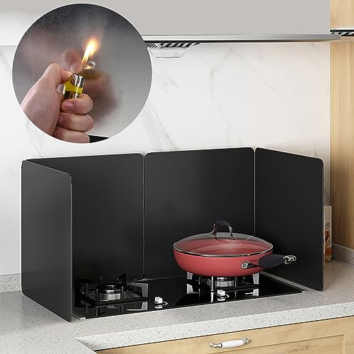 LIYI929GP Protector Antisalpicaduras Estufa Tapa De Sartenes Cubre Salpicaduras, Cubierta De Pantalla Antisalpicaduras De Aceite para Sartén De Cocina, Antihaderente, para Cocina Vitrocerámica O Gas