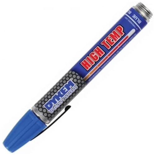 Dykem High Temp 44 Paint Marker (1 Pen, Blue)