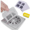 50 PCS Rejilla desague Ducha desechable y Adhesiva. Atrapa pelos Ducha para desagües, Cocina y baño. Filtro colador Recoge Pelo para Cualquier desague de casa. Pegatinas antipelos y Anti cucarachas.