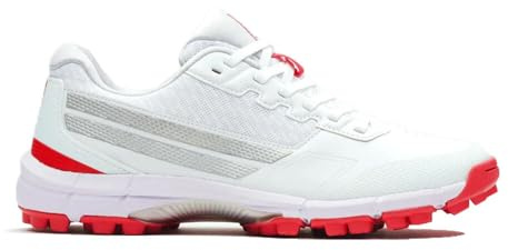 Gray-Nicolls Velocity 5.0 Junior Chaussures de cricket en caoutchouc 2025, Reportez-vous à l'image, 39 1/3 EU