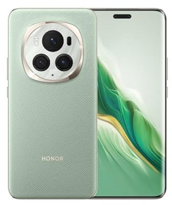 HONOR Magic6 Pro 5G Smartphone 12GB+512GB Cellulare 6.80 120Hz 50MP Tripla fotocamera 180MP Teleobiettivo Qualcomm Snapdragon 8Gen 5500mAh 66W IP68 Doppia SIM (Verde) (Verde)