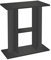 AQPET E-Cabinet 80 Ständer für Aquarium, 80 cm, aus Holz, robust, klassischer Stil, mit Regal, Farbe: Schwarz, 80 x 30 x 70 cm