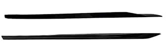 Alerón Coche Kits carrocería Laterales Carreras para Serie 5 I5 G60 2024, alerón de extensión de Labio, faldones Laterales de Coche, ABS Negro Brillante Alerón Trasero Coche