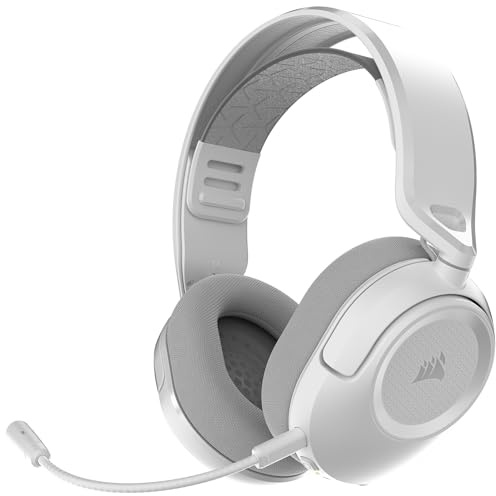 Corsair HS35 v3 Wireless Gaming Headset with Mic – White