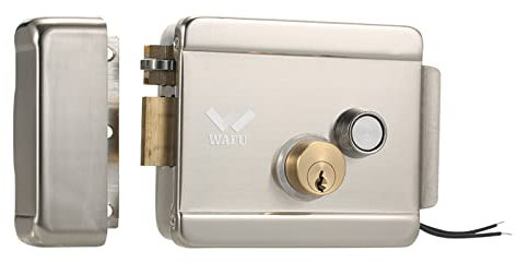 KOCAN Serrure de porte électrique intelligente métallique sécurisée contrôle d'accès de porte pour l'entrepôt d'appartement de bureau à domicile