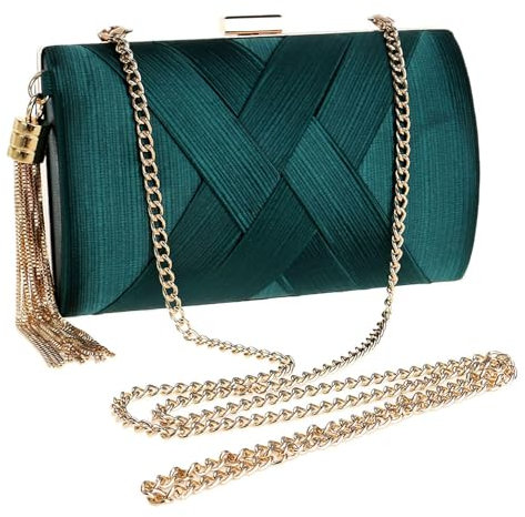 1 Pieza Bolso De Mano Con Borlas Bolso De Noche Para Mujer Bolso Elegante Bolso De Boda Bolso De Hombro