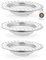 Pack DE 3 Unidades coladores de Acero Inoxidable para Fregadero de Cocina, Rejilla Que Evita obstrucciones, Filtro Universal Compatible con Todos los desagües. Apto para lavavajillas.