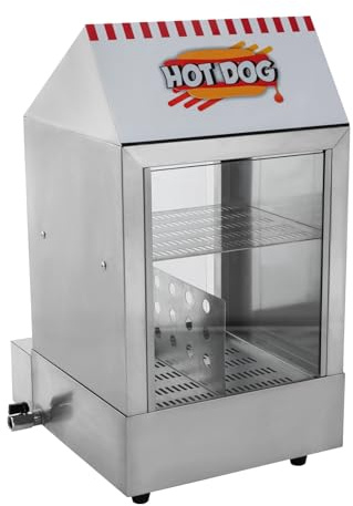40L Elektrisch Arbeitsplatte Hot Dog Wärmeschrank Kommerzieller Steamer Elektrischer Wärmeschrank, für Hotdogs,