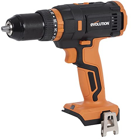 Evolution Perceuse-visseuse sans fil R13CMB-Li Evolution Power Tools à vitesse variable. Comprend un clip de ceinture, une batterie 2Ah et un chargeur