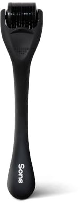 Sons 0.25 Derma Roller, 540 0.25 mm Mikronadeln - Stimuliert die Kollagenproduktion für Haarwuchs & Haarverdichtung - Bei Haarausfall & Haarverdünnung bei Männern