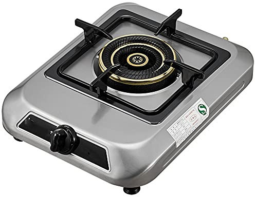 OOCCO Poêle à gaz à Panneau épais de Bureau Domestique Poêle à gaz monoculaire à tête Unique Poêle à gaz liquéfié Poêle à gaz Naturel (Couleur : Pétrole liquéfié)