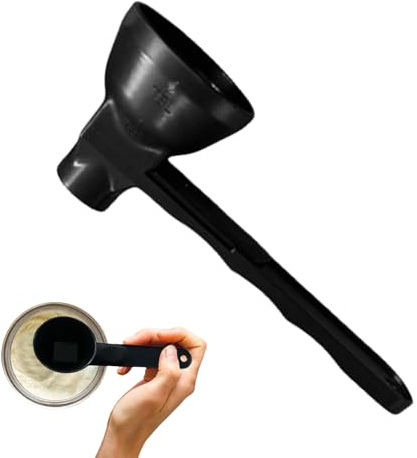 Cuchara medidora de café, cuchara de control de porciones, proteína en polvo, 14,5 x 2,3 x 5,5 cm, herramienta de cocina multifuncional para el hogar, apartamento y café, preparación organizada de