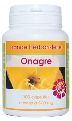 GELULES HUILE ONAGRE 100 capsules dosées à 500mg
