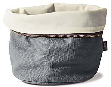 WD Lifestyle - Sacchetto per Il Pane riscaldabile (Grigio)