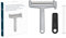 KITCHENDAO Käseschneider Draht mit Rolle, Aluminiumlegierung Cheese Slicer, Schnell Austauschbar Spülmaschinenfest, mit 3 Extra-Drähten, Silber