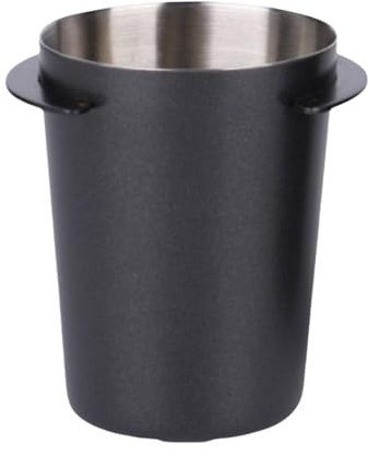 LfrXtra Acciaio Inossidabile Dosaggio Espresso Funnel Pratico Portafilter Dosaggio Coppa Feeder in Polvere per Macchina per caffè Espresso