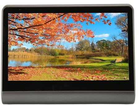 Yunseity 7in LED Digital Film Slide Scanner for Converting Old Color and Black and White Film to High Resolution 48MP JPEG Photos (UK Plug)