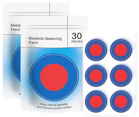 30/60 cerotti dimagranti, Metabalance Patch, Slimming Patch per dimagrire rapidamente i grassi, per equilibrio metabolico, effetto 24 ore, per tutti i tipi di corpo (set da 2)