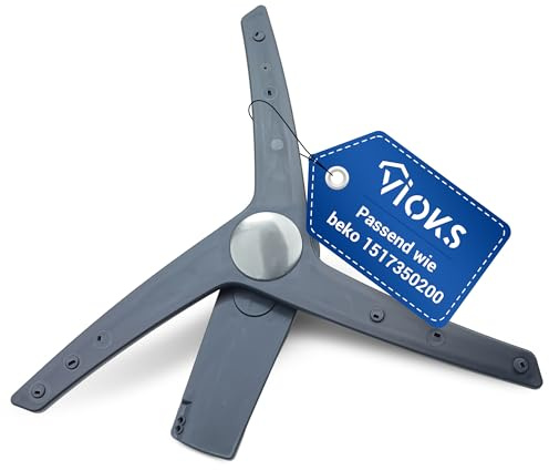 VIOKS Braccio spray inferiore con erogatore, ricambio per Beko 1517350200 Indesit C00869435, braccio erogatore dell'acqua per lavastoviglie BDFN BDIN BDUN DDT DDW EGN