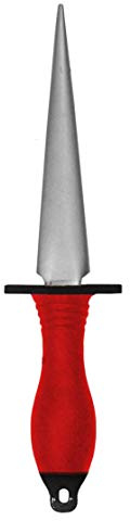 Ironwood Tool Company Slip Resistant, TPR Comfort Grip, 10” Diamond Garden Tool Sharpener IW1490 Product Description