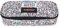 EASTPAK Federmäppchen Where's Wally x Modell Oval Farbe Wally Pattern White, Modell Wally Weiß
