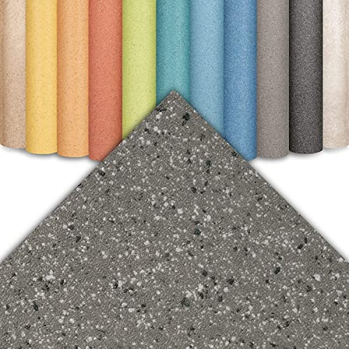 casa pura Vinylgolv, metervara, Xtreme – PVC-golvbeläggning – vinyldesignbelägg för kök, badrum och vardagsrum (200 x 500 cm, Mira 690D)
