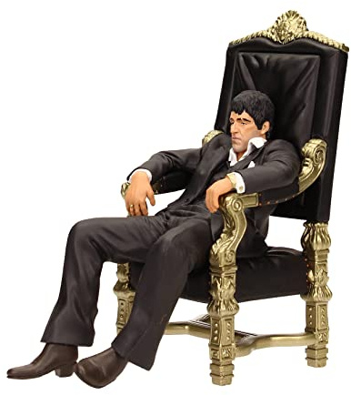 SD TOYS - Scarface Tony Montana Collectible Figure, 18 x 12 cm