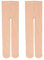 Kinder Ballett Strumpfhose Tanzstrumpfhose mit Fuß für Kinder und Damen (2 Paar Beige, L (über 140cm))