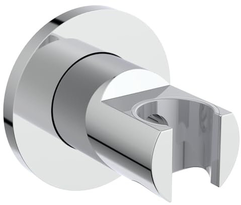 Ideal Standard - Multi Suite, soporte redondo de pared para ducha, cromado
