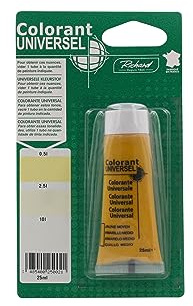 Colorant Universel Pour peinture jusqu'a 10 Litres - 25ml - JAUNE MOYEN - 021