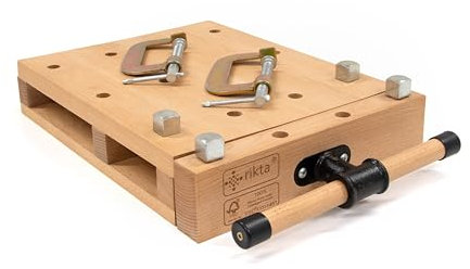 rikta © Tragbare Hobelbank/FSC Buchenholz/Mobile Werkbank