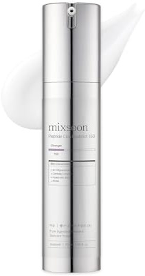 mixsoon Peptide Cica Hyalshot 150, 1.69 Fl. Oz / 50ml Centella Asiatica, Hyaluronic Acid for Sensitive Skin Lightweight & Fragrance-Free Korean Glass Skin Care (50 ml)