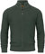Indicode Herren INLayton Strickjacke mit Stehkragen und Reißverschluss | Cardigan Feinstrickjacke für Männer Army, L
