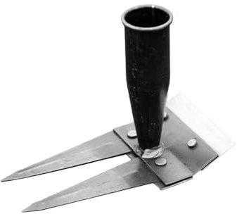 Râteau À Désherber - Outil à Désherbage Double Face,Râteau Manuel Détachable pour Désherbage Extérieur, Aménagement Paysager, Jardin et Pelouse