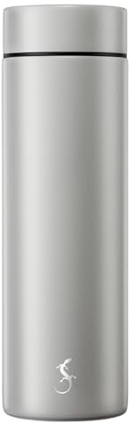 LURCH Mini Bottle Isolierflasche mit Pulverbeschichtung 300ml Jura Grey