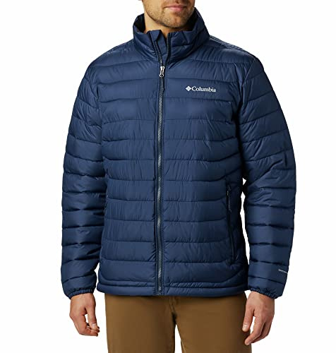 Columbia Powder Lite Jacket, Piumino Uomo, Collegiate Navy, S