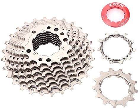 Bike 9 Speed Freewheel, 9 Speed 11-28T Road Bike Cassette Sprocket Bicycle Replacement Accessory