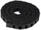 TUZUK plastica flessibile annidata semi-colsed catena portacavi 10mm x 15mm cavo portacavi catene a spirale per parti di stampanti 3D CNC mini macchine elettriche 3D Router Mill, 1M