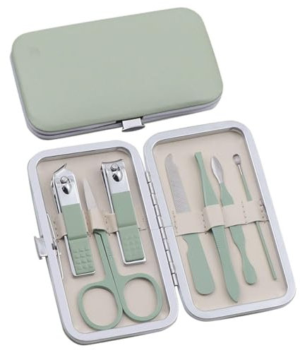 Strumenti Per Unghie Da 7 Pezzi, Accessori Per La Cura Delle Unghie, Strumenti Per Unghie Portatili, Strumenti Per Unghie Multiuso, Accessori Per Manicure