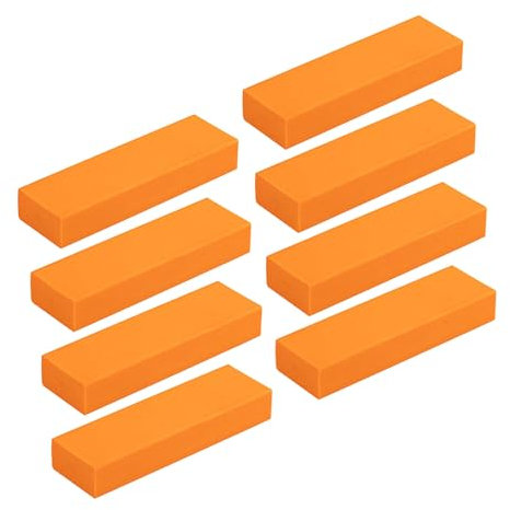 Edelstahl -Kratzerlöhe - 8x Magischer Färbentferner - Gummi -Rostreinigungsgummi für Küche | Flexibler leichter Limescale -Remover für Töpfe Kessel Wasserhähne