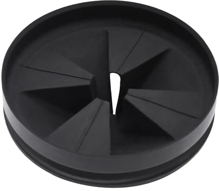 MERIGLARE Deflector de Fregadero -Am Home Inserto de Drenaje Extraíble Protector contra Salpicaduras para Triturador de Basura