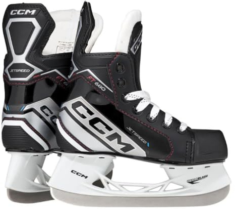 CCM Jetspeed FT680 - Pattini da hockey su ghiaccio, misura 8.0