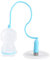 1 STÜCKE Silikon Tee-ei, Innovative Nette Taucher Form Blatt Tee-ei Sieb Filter für Zuhause Teezubereitung, Party für Teetrinker(Hellblau)